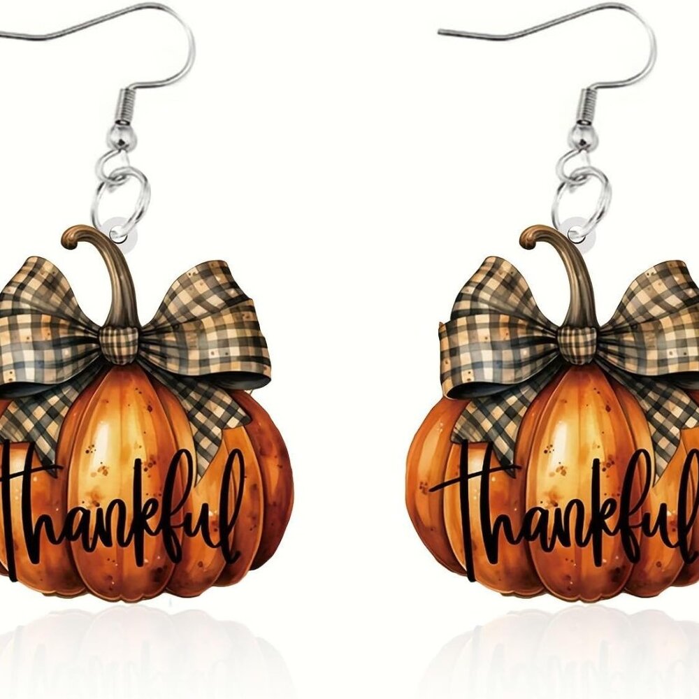 Fall Earrings Thanksgiving Earring for Women Maple Leaf Dangle Earrings Autumn L